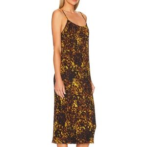 Rails Ami Pleated Midi Slip Dress